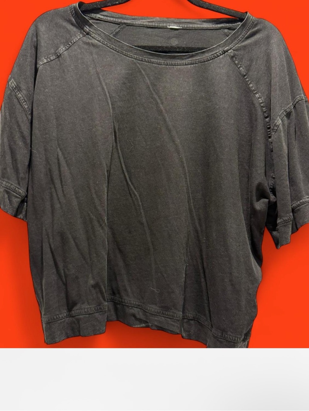 Z by Zella Black Boxy Cropped Crewneck Tee - Women - Picture 5 of 9